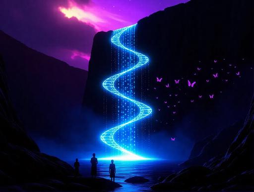 Text to Image AI effects generated image