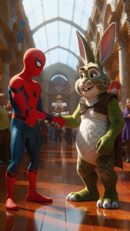 Text to Image AI effects generated image