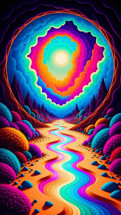 Text to Image AI effects generated image