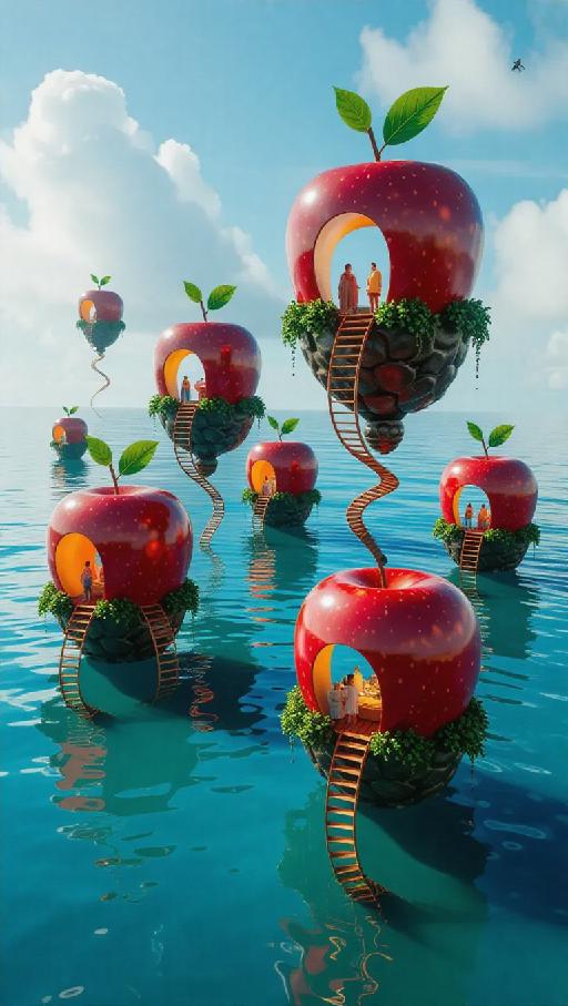 Text to Image AI effects generated image