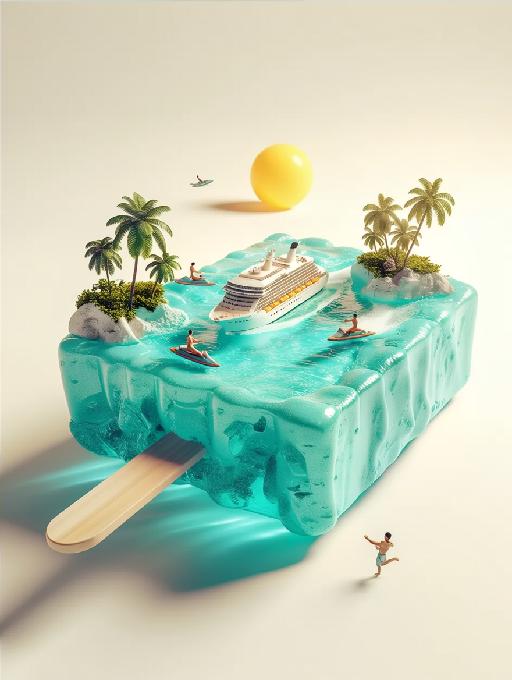 Text to Image AI effects generated image