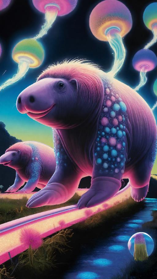 Image to Image AI effects generated image