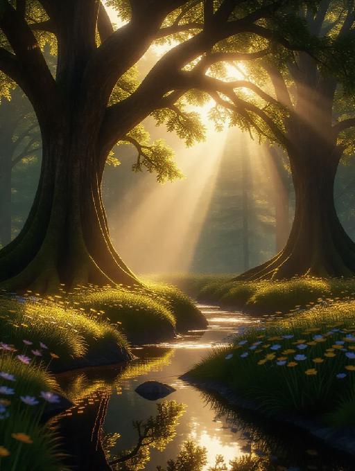 Text to Image AI effects generated image