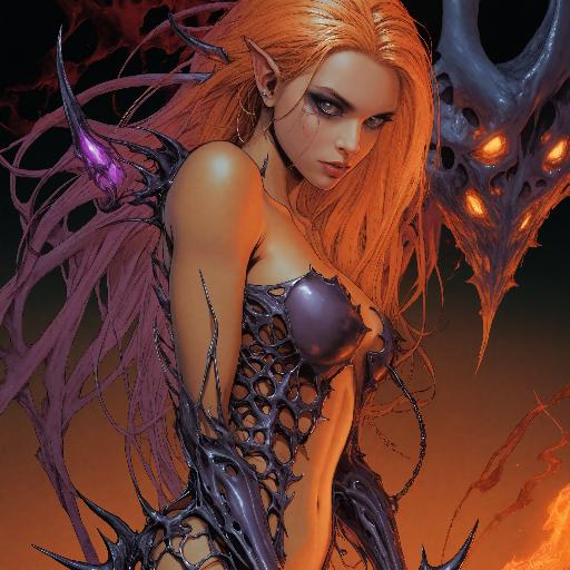 Image to Image AI effects generated image