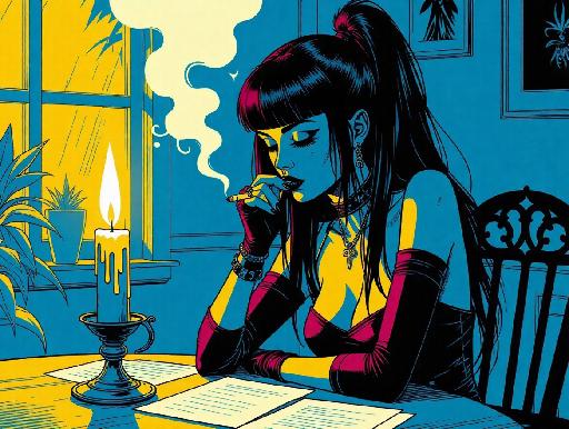 Text to Image AI effects generated image