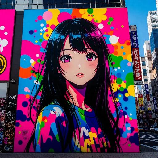 Text to Image AI effects generated image