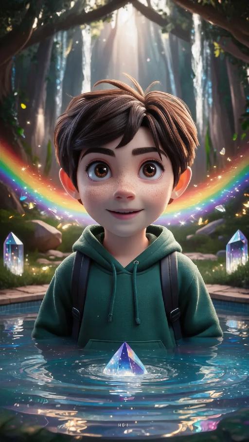 Text to Image AI effects generated image