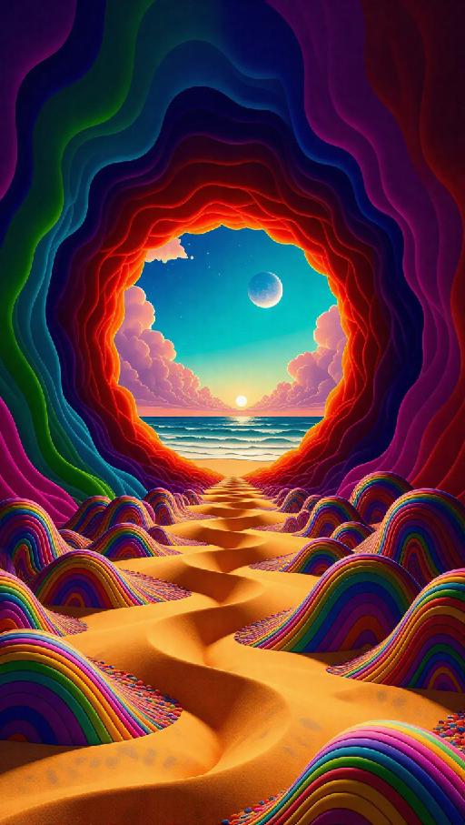 Text to Image AI effects generated image