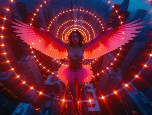 Text to Image AI effects generated image