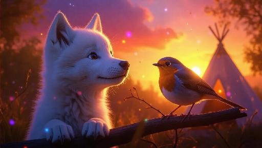 Text to Image AI effects generated image