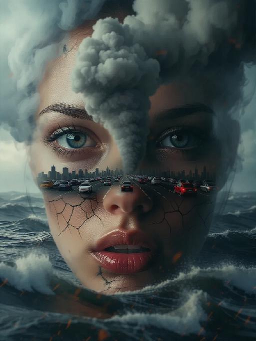 Text to Image AI effects generated image