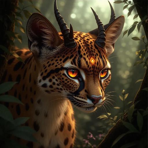 Text to Image AI effects generated image