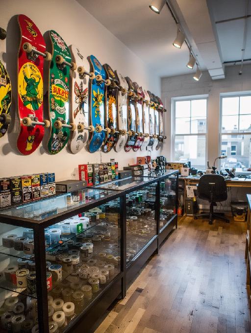 Skater Shoppe AI effects generated image