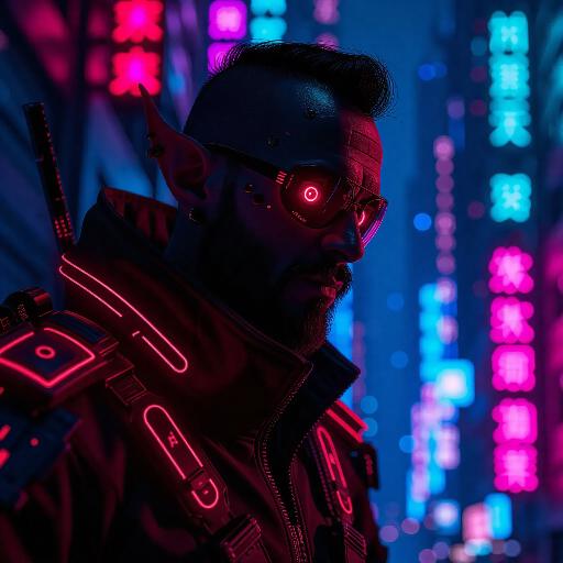 Text to Image AI effects generated image