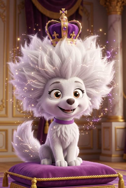 Queen Sweetie AI effects generated image