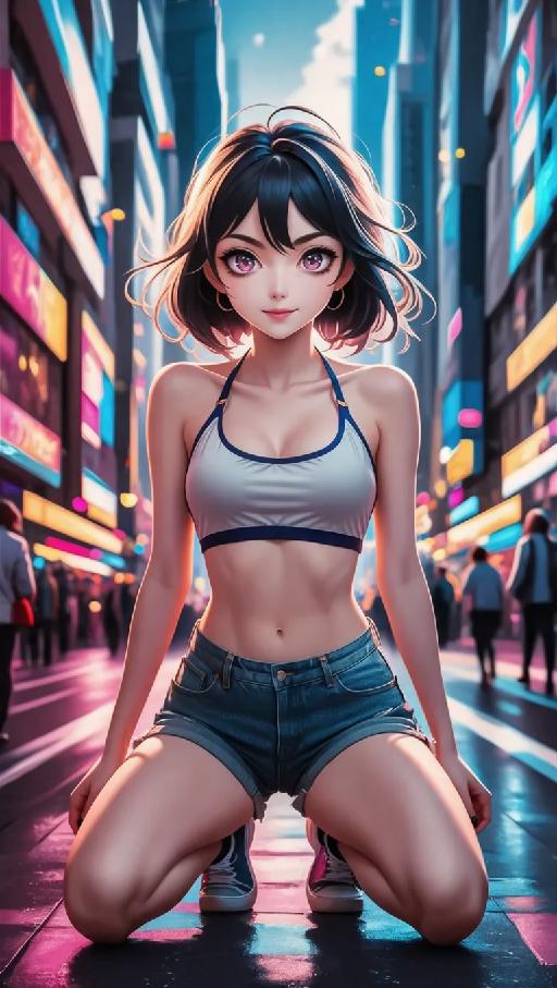 Text to Image AI effects generated image