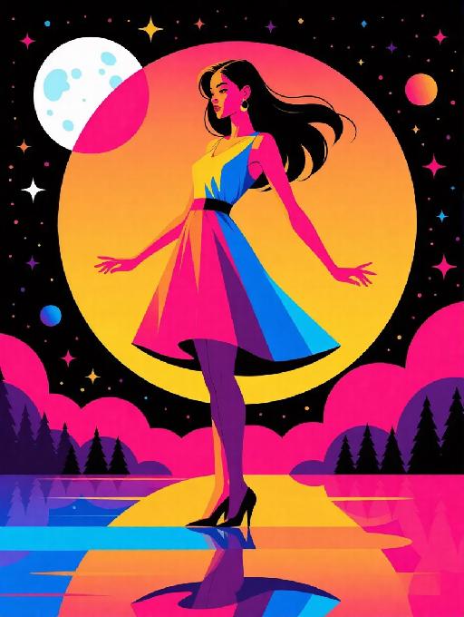 Text to Image AI effects generated image