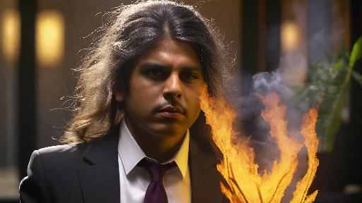 Image to Image AI effects generated image