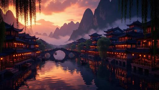 Text to Image AI effects generated image