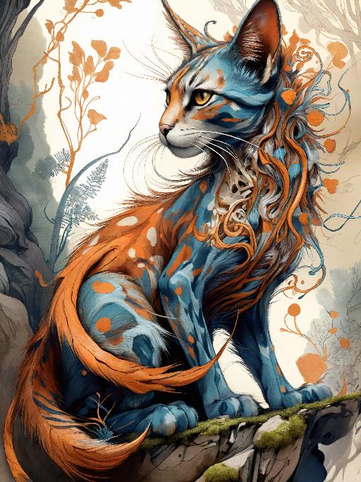 Image to Image AI effects generated image