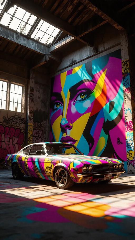 Text to Image AI effects generated image