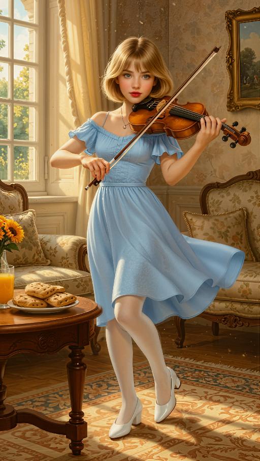 AI Image Enhance AI effects generated image