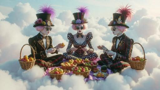 Text to Image AI effects generated image