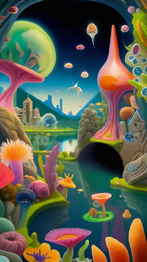 Image to Image AI effects generated image