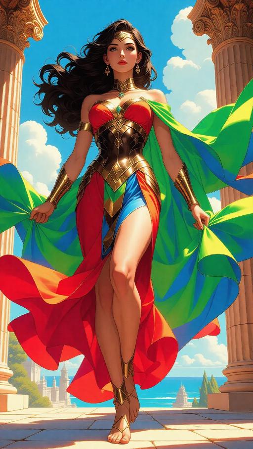 Text to Image AI effects generated image