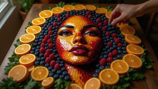 Text to Image AI effects generated image