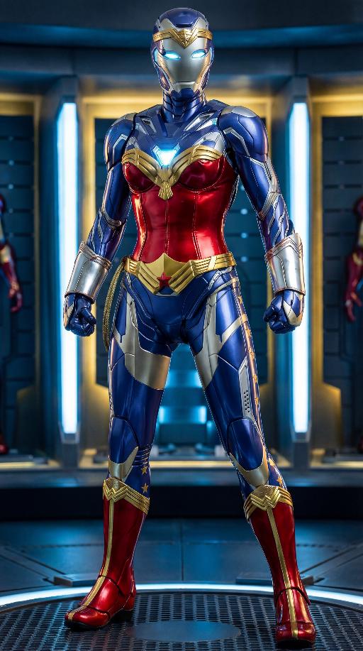 Ultimate All-Star Wonder Rescue AI effects generated image