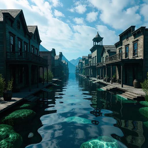 Text to Image AI effects generated image