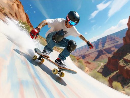 Text to Image AI effects generated image