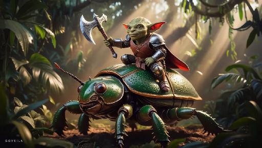 Text to Image AI effects generated image