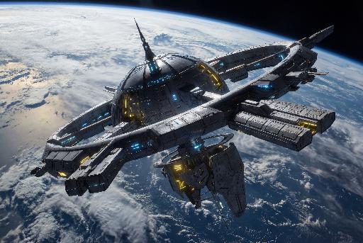 Justice Avengers Satellite (New & Prime Earths) 2 AI effects generated image