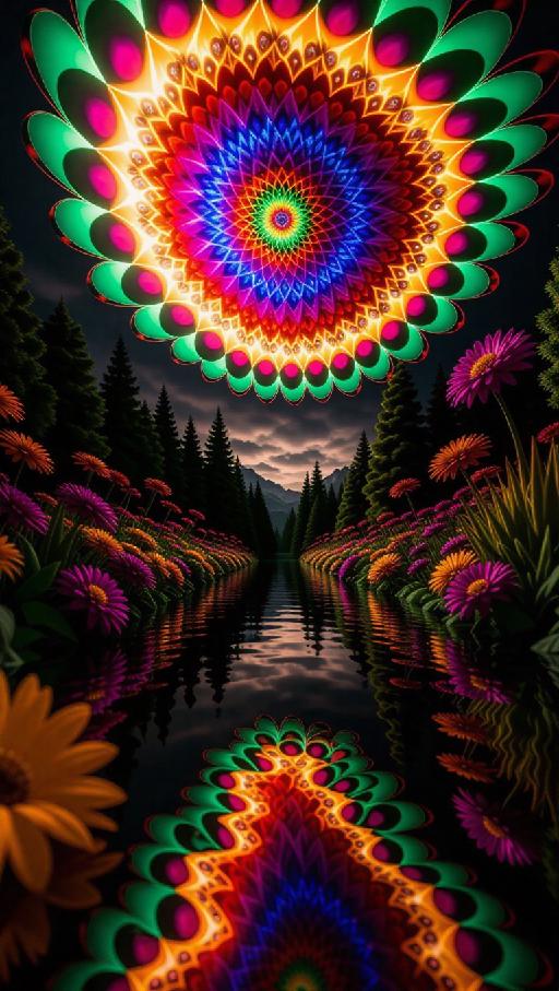 Text to Image AI effects generated image