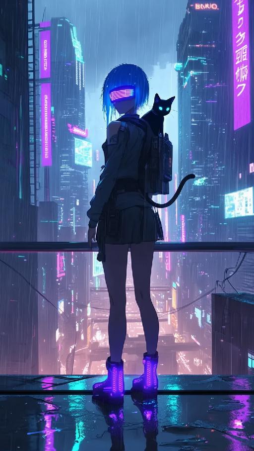 Text to Image AI effects generated image