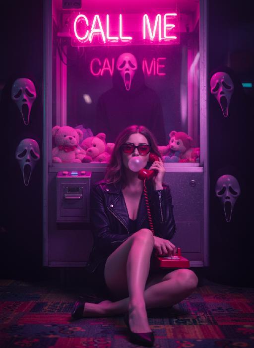 Call Me Killer AI effects generated image