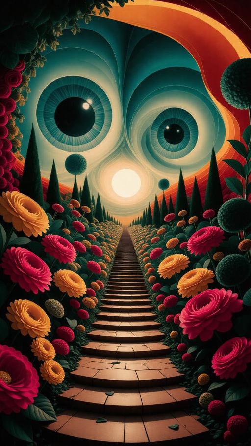 Text to Image AI effects generated image