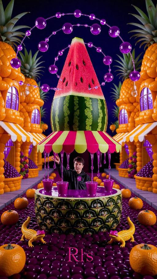 Text to Image AI effects generated image